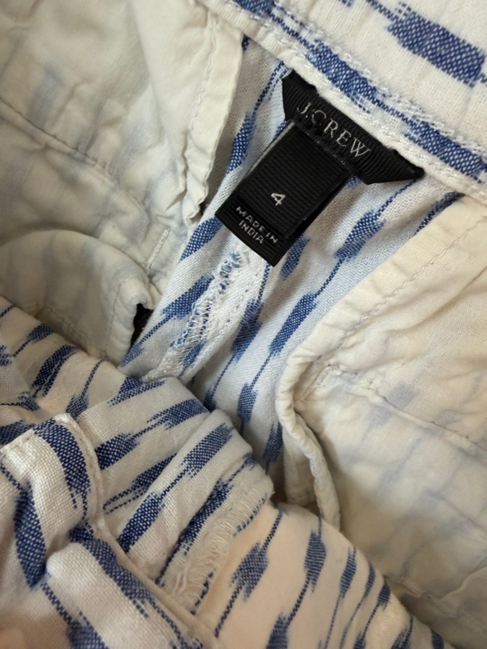 J. Crew Arrow Ikat Pants 4 - Picture 6 of 9